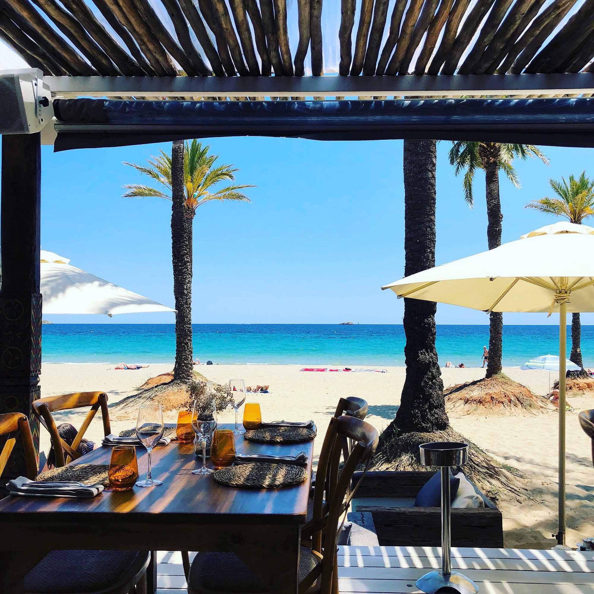 Best beach clubs in Ibiza