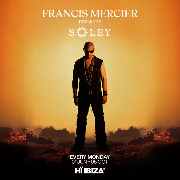 Francis Mercier presents Solèy flyer