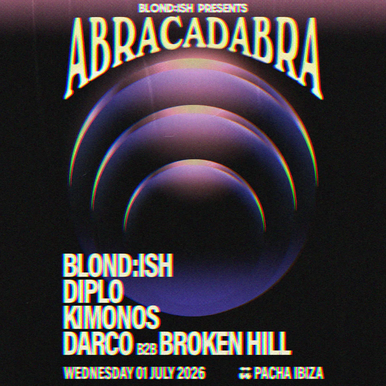 BLOND:ISH presents Abracadabra